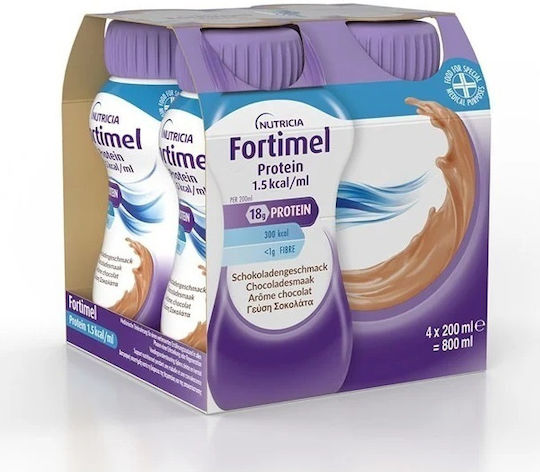 NUTRICIA - Fortimel Extra Με Γεύση Σοκολάτα 4x200ml