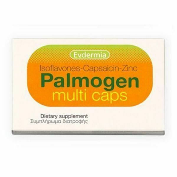EVDERMIA - Palmogen Multi Caps Συμπλήρωμα Διατροφής για την Καλή Υγεία των Μαλλιών 30 Κάψουλες