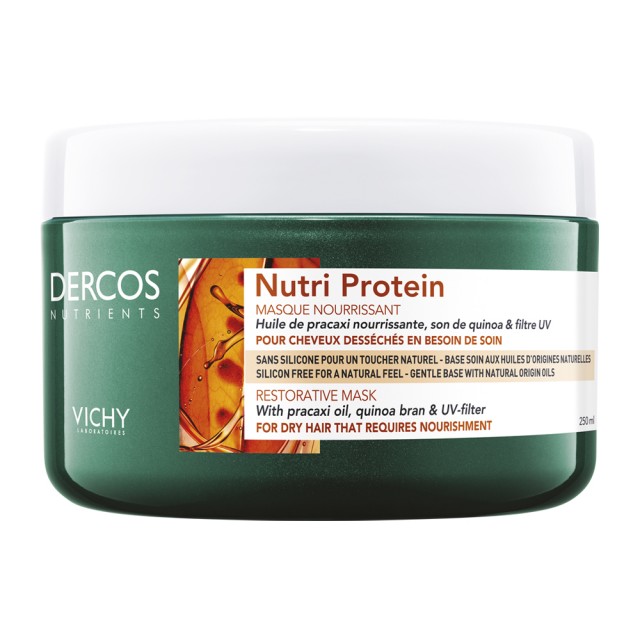 VICHY - Dercos Nutri Protein Μάσκα Μαλλιών 250ml