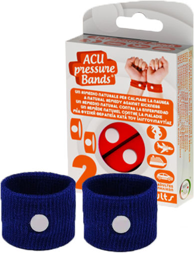 VICAN - Acu Pressure Bands Βραχιόλια για τη Ναυτία Ενηλίκων 2τμχ