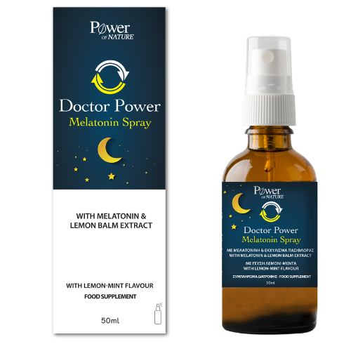 POWER HEALTH - Doctor Power Melatonin Spray Μελατονίνη σε Σπρέϋ 50ml