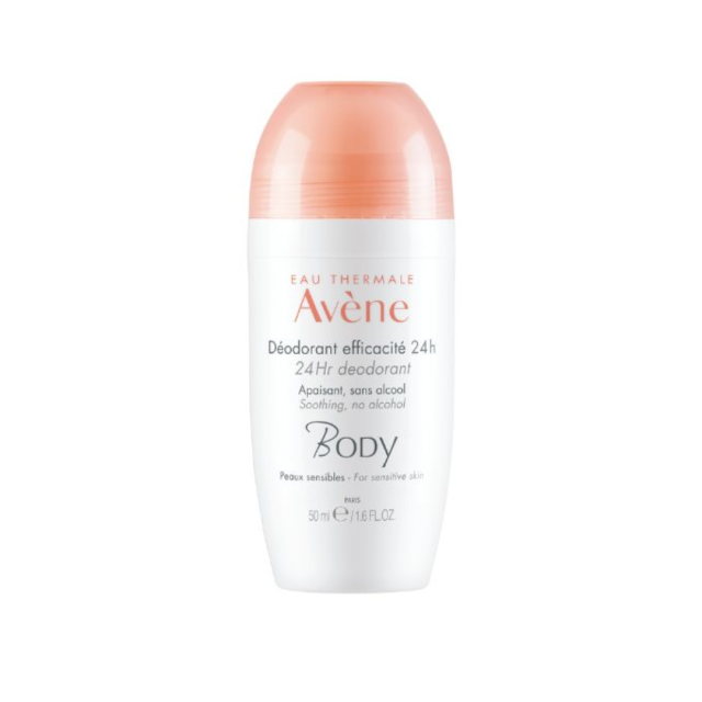 AVENE - Deodorant Efficacite Roll On Αποσμητικό Σώματος 24ωρης Αποτελεσματικότητας 50ml