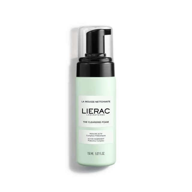 LIERAC - The Cleansing Foam with Prebiotics Complex Καταπραϋντικός Αφρός Καθαρισμού Προσώπου 150ml