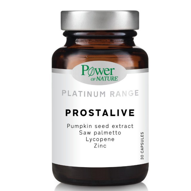 POWER HEALTH - Platinum Range Prostalive Συμπλήρωμα Διατροφής για την Καλή Υγεία του Προστάτη 30 Κάψουλες