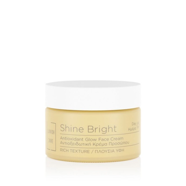 LAVISH CARE - Shine Bright Antioxidant Glow Face Cream Αντιοξειδωτική Κρέμα Προσώπου Πλούσιας Υφής 50ml