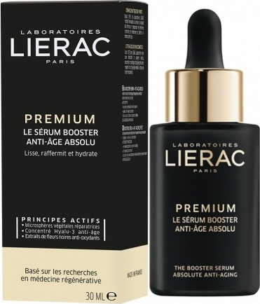 LIERAC - Premium The Booster Serum Αντιγηραντικός & Αναζωογονητικός Ορός Προσώπου 30ml