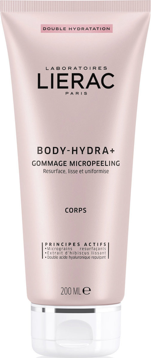 LIERAC - Body Hydra + Απολεπιστικό Micropeeling Σώματος με Διπλή Ενυδάτωση 200ml