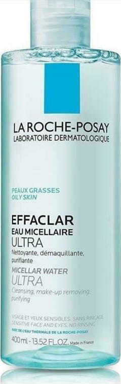 LA ROCHE POSAY - Effaclar Micellar Water Ultra Νερό Καθαρισμού Για Λιπαρό - Ευαίσθητο Δέρμα Με Τάση Ακμής 400ml