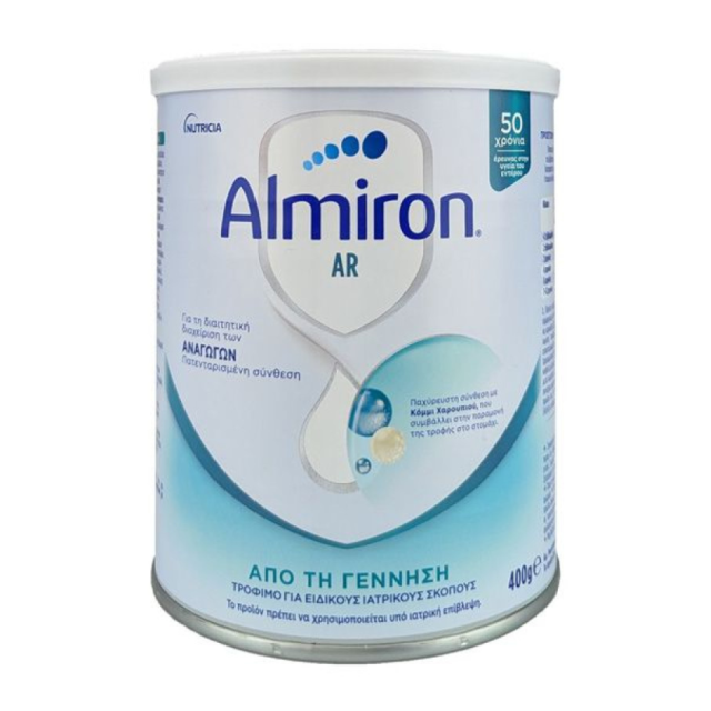 NUTRICIA - ALMIRON AR Αντιαναγωγικό Βρεφικό Γάλα Για Βρέφη Από Την Γέννηση 400gr