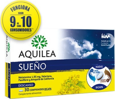 AQUILEA SUENO - Συμπλήρωμα Διατροφής για Χαλάρωση & Ύπνο 30 ταμπλέτες
