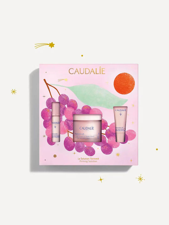 CAUDALIE - Xmas Promo Firming Solution Resveratrol-Lift Instant Firming Serum 10ml & Resveratrol-Lift Συσφιγκτική Κρέμα Ημέρας 50ml & Resveratrol-Lift Eye Gel Cream 5ml