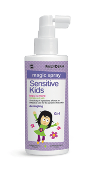 FREZYDERM - Sensitive Kids Magic Spray For Girls Αρωματική Λοσιόν Μαλλιών Για Κορίτσια 150ml