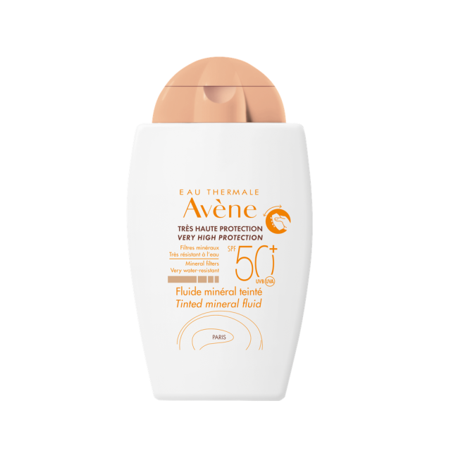 AVENE - Eau Thermale Fluide Mineral Teinte Αντηλιακό Προσώπου SPF50 με Χρώμα 40ml