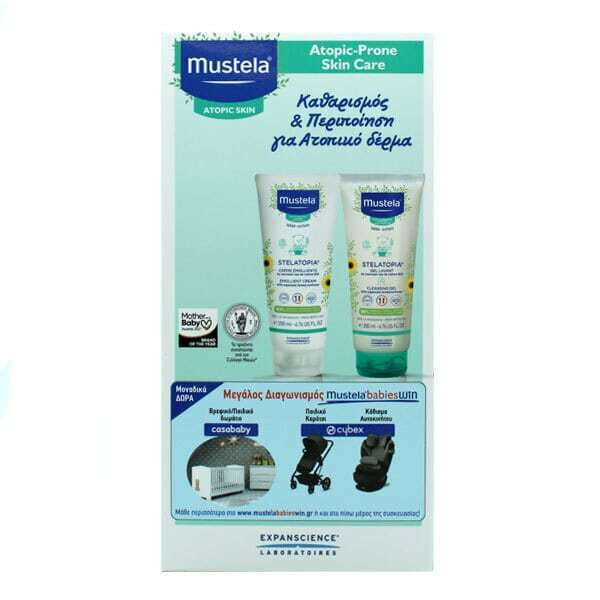 MUSTELA - Promo Stelatopia Αφροντούς για Σώμα & Μαλλιά 200ml & Δώρο Μαλακτική Κρέμα Σώματος 200ml