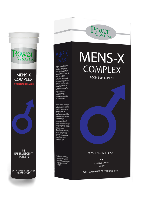 POWER HEALTH - Mens - X Complex Stevia Συμπλήρωμα Διατροφής Για Την Στυτική Λειτουργία 32 Αναβράζοντα Δισκία