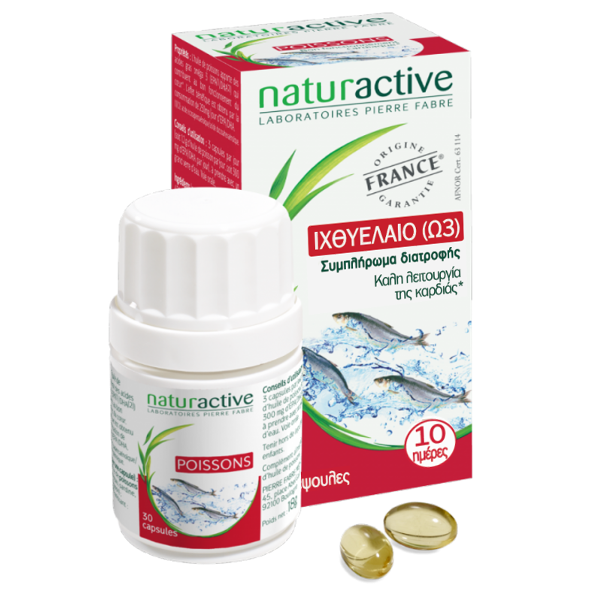 NATURACTIVE - Ιχθυέλαιο Ω3, 30caps
