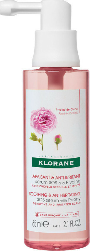 KLORANE - Soothing Anti Irritating Sos Serum Peony Καταπραϋντικός Ορός Για Τα Μαλλιά 65ml