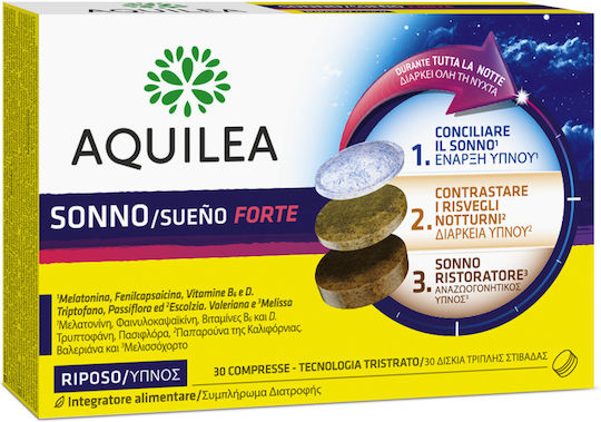 AQUILEA - Sueno Forte Συμπλήρωμα για το Άγχος & τον Ύπνο 30 ταμπλέτες