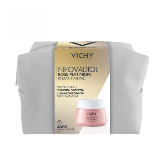 VICHY - Xmas Promo Neovadiol Rose Platinium Κρέμα Ημέρας 50ml & Δώρο Vichy Neovadiol Κρέμα Νύχτας 15ml & Νεσεσέρ