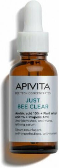 APIVITA - Bee Tech Concentrates Just Bee Clear Serum Προσώπου με Σαλικυλικό Οξύ για Ακμή & Ατέλειες 30ml