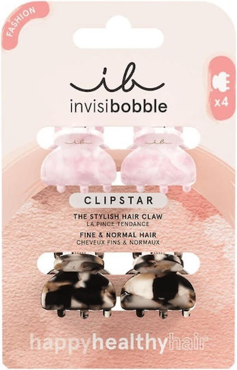INVISIBOBBLE - Clipstar Petit Four Κλιπ Μαλλιών Μικρό 4τμχ