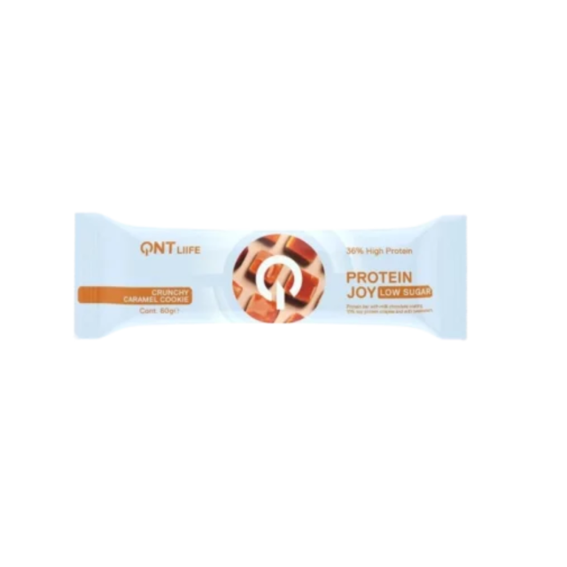 QNT - Protein Joy Μπάρα με 36% Πρωτεΐνη & Γεύση Cookie Caramel Dough 60gr