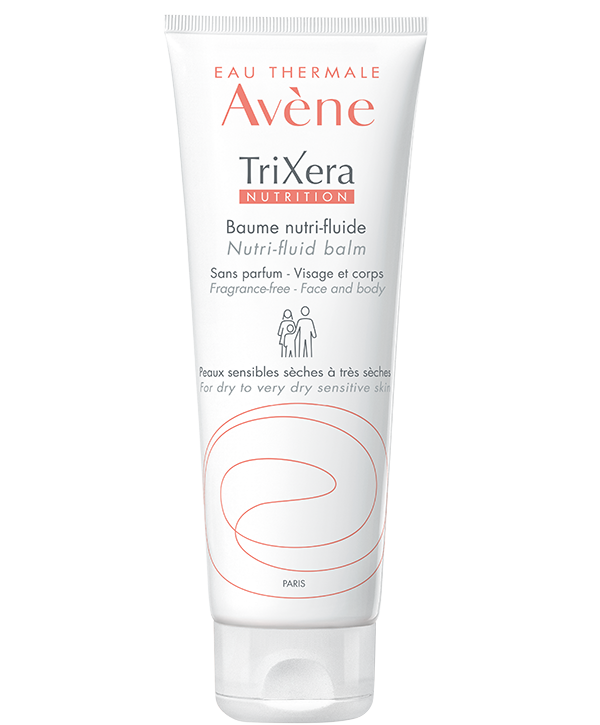 AVENE - Trixéra Nutrition Baume Nutri-fluide, για Πρόσωπο & Σώμα, για Όλη την Οικογένεια, για την Ξηρή & Πολύ Ξηρή Επιδερμίδα, 200ml