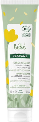 KLORANE - Bebe Nappy Cream with Organic Calenula 100ml