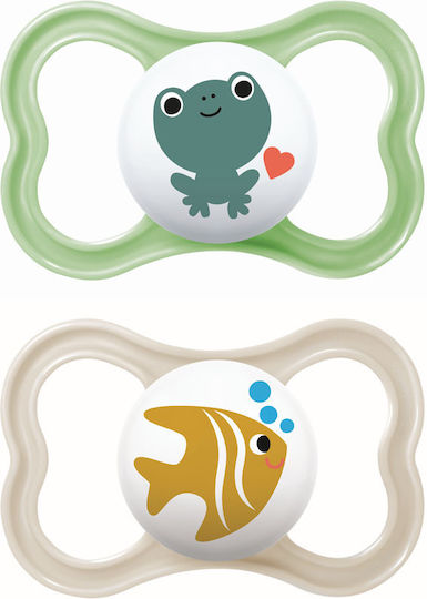 MAM - Ορθοδοντικές Πιπίλες Σιλικόνης Air για 16+ μηνών 275SU Γκρι 2τμχ