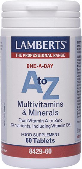LAMBERTS - A-Z Multivitamins & Minerals 60tabs