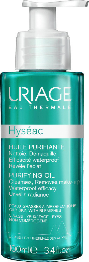 URIAGE - Hyseac Purifying Oil Καθαριστικό Έλαιο Προσώπου Για Επιδερμίδες Κατά των Ατελειών 100ml