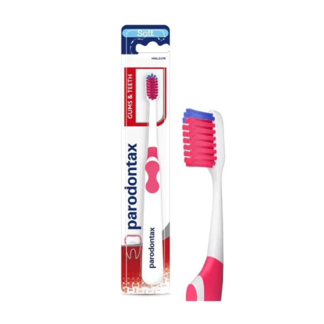 PARODONTAX - Gums & Teeth Οδοντόβουρτσα για Ούλα που Αιμορραγούν Μαλακή 1τμχ