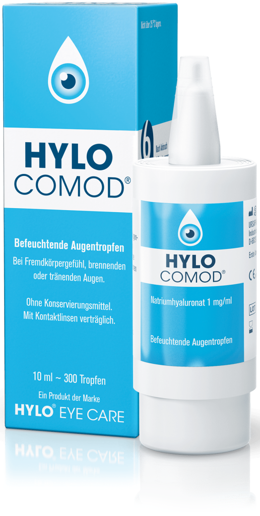 HYLO - Comod Οφθαλμικές Σταγόνες με Υαλουρονικό Οξύ για Ξηροφθαλμία 10ml