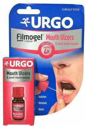 URGO - Mouth Ulcers & Small Mouth Wounds - Θεραπεία για Άφθες και Μικρές Στοματικές Πληγές 6ml