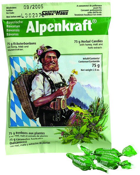 POWER HEALTH - Alpenkraft Candies Καραμέλες Για Το Λαιμό 75gr