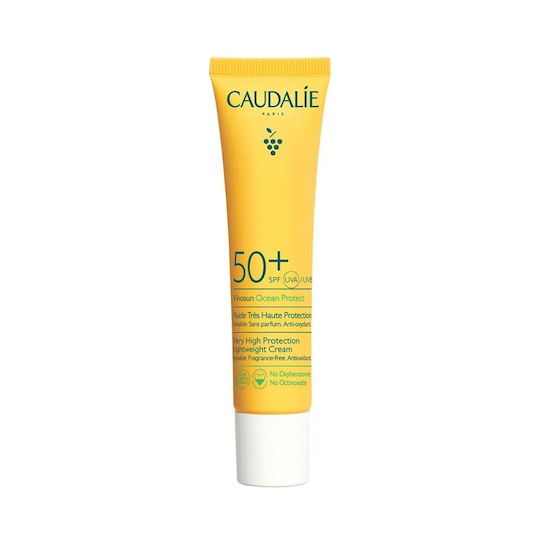 CAUDALIE - Very High Protection Fluide - Λεπτόρευστη Αντηλιακή Λοσιόν Προσώπου SPF50+ 40ml