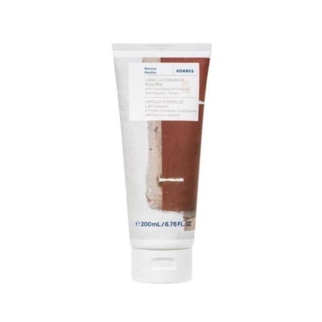KORRES - Vanilla Cinnamon Body Milk Ενυδατικό Γαλάκτωμα Σώματος 200ml