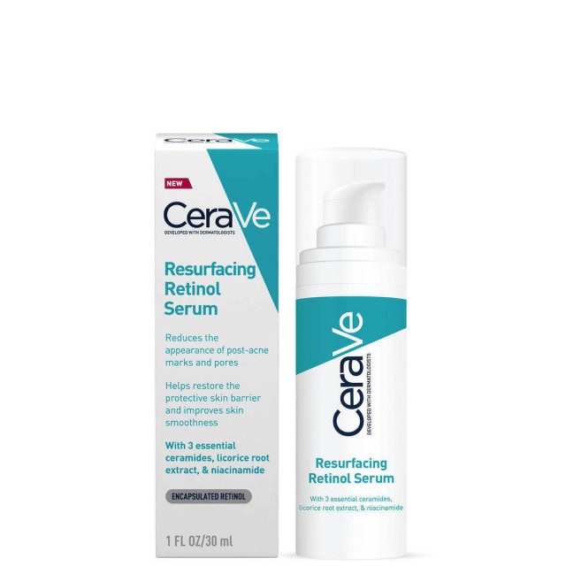 CERAVE - Resurfacing Retinol Serum Προσώπου με Ρετινόλη για Λάμψη 30ml