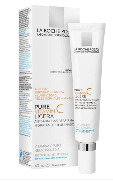 LA ROCHE POSAY - Pure Vitamin C Eyes Αντιγηραντική Κρέμα Ματιών Με Βιταμίνη C 15ml