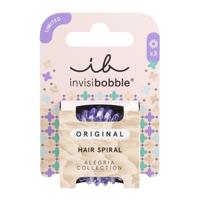 INVISIBOBBLE - Original Alegria The Great Escape Λαστιχάκια Μαλλιών 3τμχ