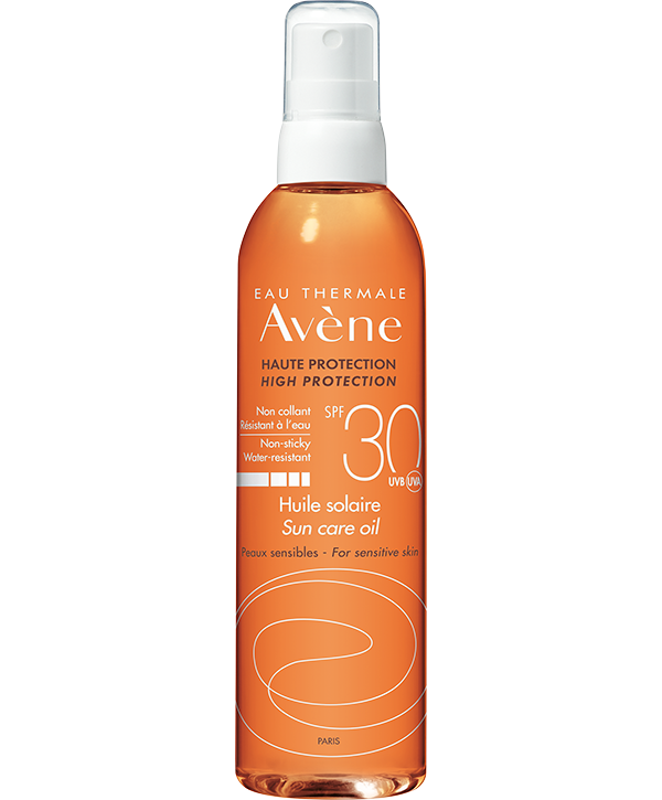 AVENE - Eau Thermale Huile Solaire SPF30 Αντηλιακό Λάδι Για Πρόσωπο & Σώμα 200ml