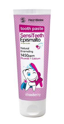 FREZYDERM - Sensiteeth Epismalto Toothpaste 1.450ppm Οδοντόκρεμα Επισμάλτωσης Από 6+ Ετών 50ml