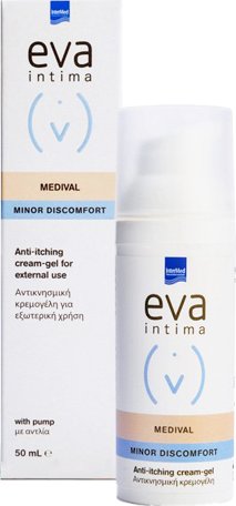 INTERMED - EVA Intima Medival Minor Discomfort Αντικνησμική Κρεμογέλη 50ml