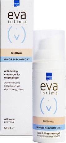 INTERMED - EVA Intima Medival Minor Discomfort Αντικνησμική Κρεμογέλη 50ml