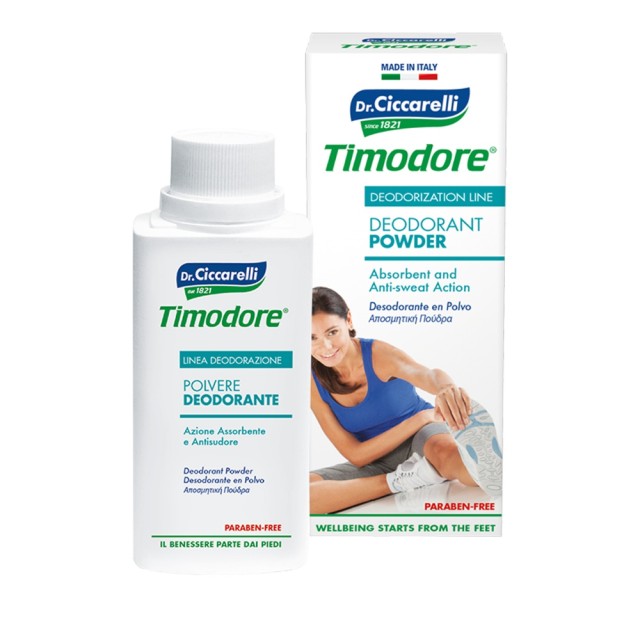 DR.CICCARELLI - Timodore Deodorant Powder Αποσμητική Πούδρα 75gr