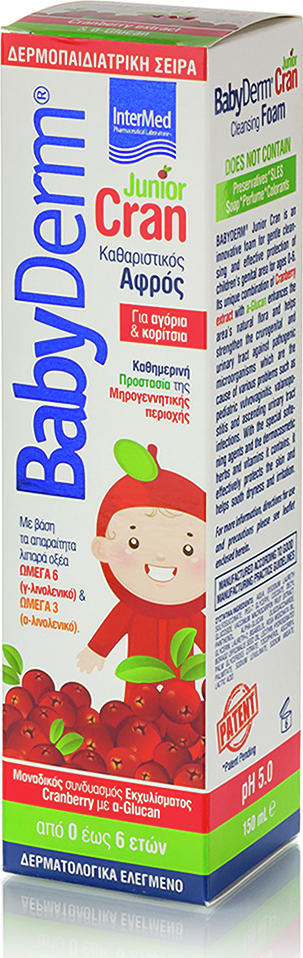 INTERMED - BabyDerm Junior Cran , 150 ml