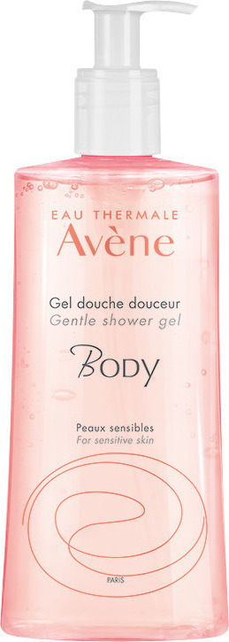 AVENE - Body Gel Douche Gentle Shower Απαλό Gel Καθαρισμού Για Το Ντους Για Ευαίσθητες Επιδερμίδες 500ml
