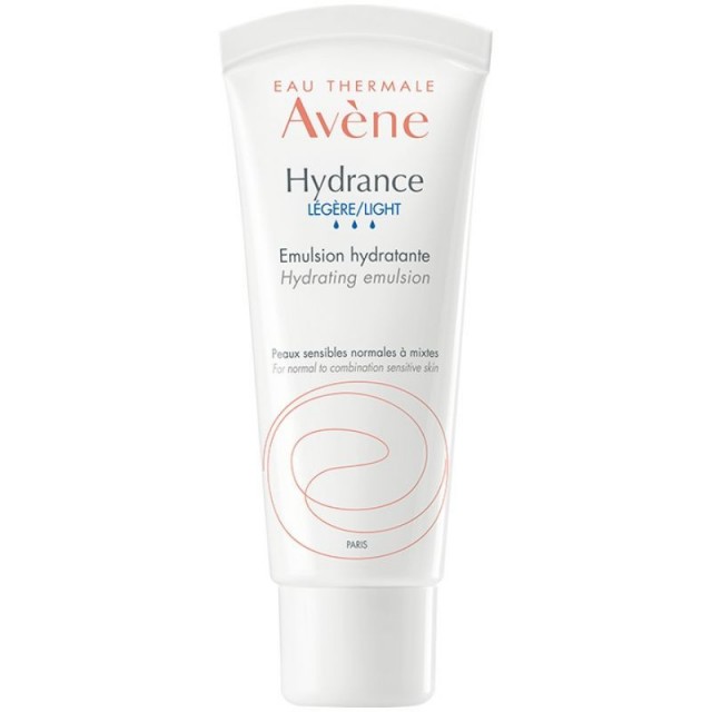 AVENE - Hydrance Legere Emulsion Hydrating, Eνυδατική Κρέμα Ελαφριάς υφής για Αφυδατωμένο Κανονικό - Μεικτό Ευαίσθητο Δέρμα 40ml