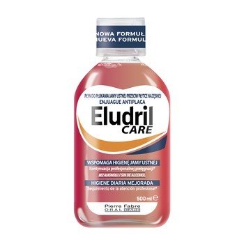 ELGYDIUM - Eludril Care, Διάλυμα Για Στοματικές Πλύσεις Κατά Της Πλάκας, 500ml