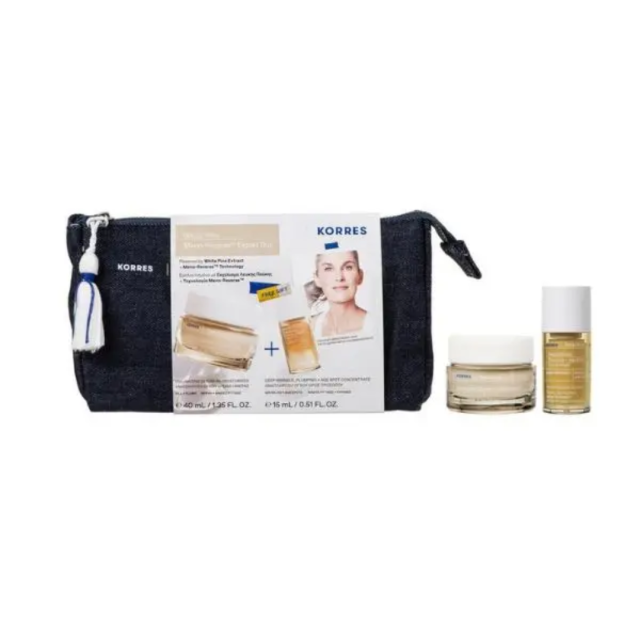 KORRES - Promo White Pine Meno-Reverse Expert Duo - Λευκή Πεύκη Αναπλήρωση Όγκου Κρέμα Ημέρας 40 ml & Δώρο White Pine Concentrate Ορός Προσώπου 15 ml